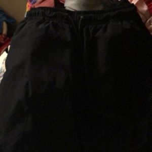 Men’s black shorts